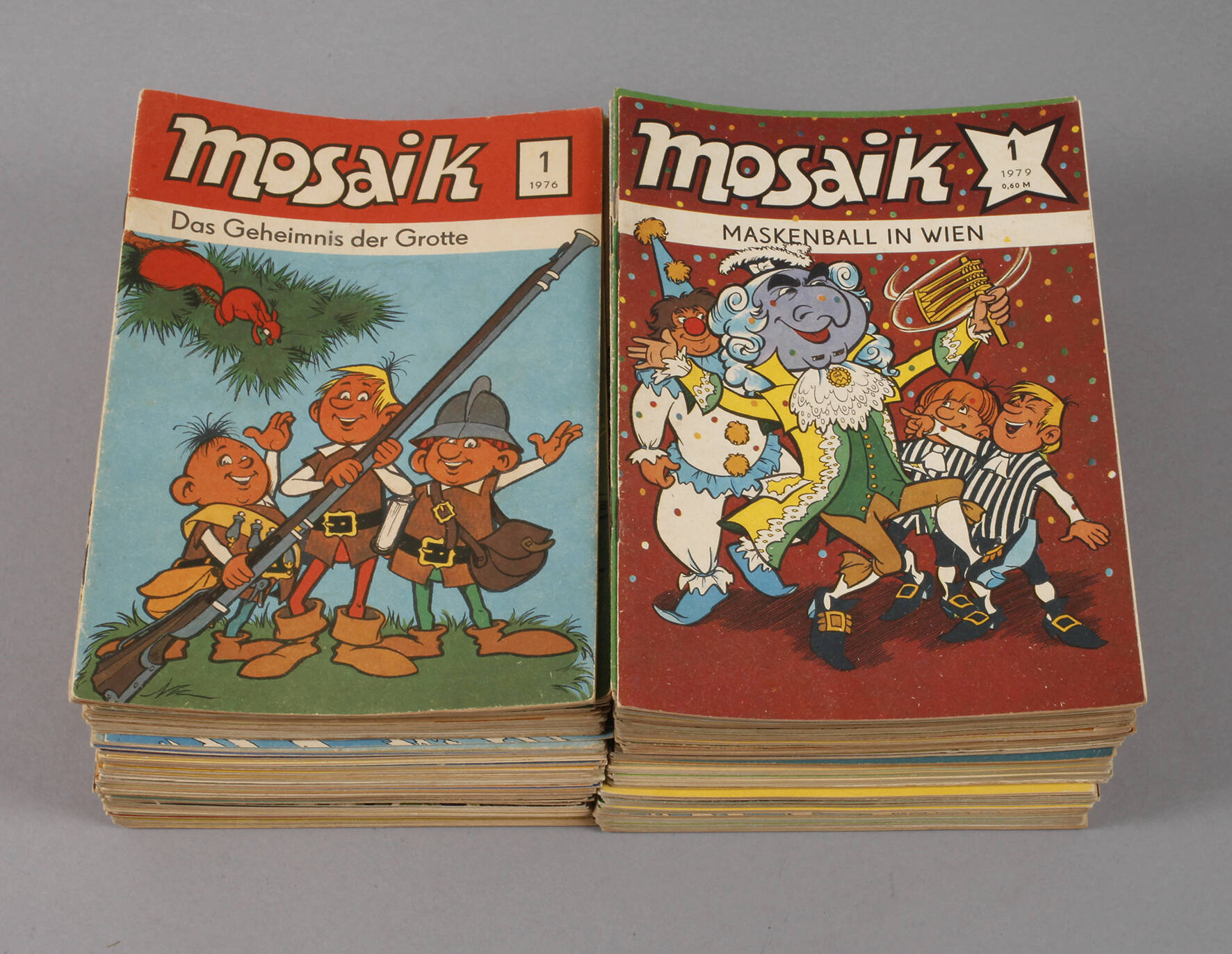 Konvolut Mosaik-Bildzeitschrift