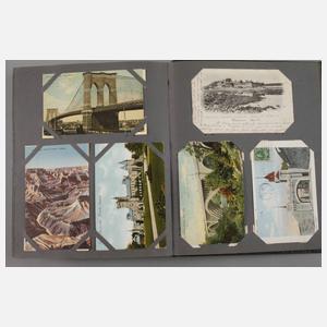 Ansichtskartenalbum Nordamerika