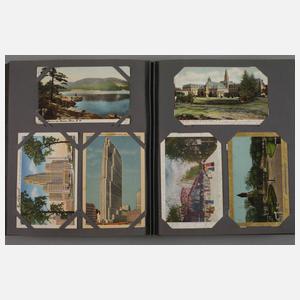 Ansichtskartenalbum Nordamerika