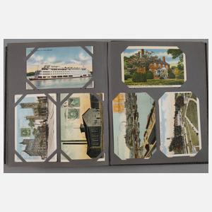 Ansichtskartenalbum Nordamerika