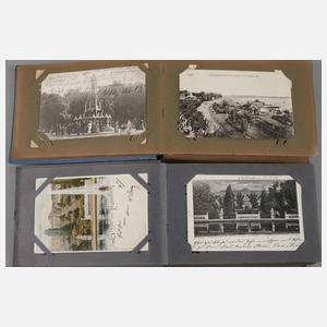 Zwei Ansichtskartenalben Berlin und Potsdam
