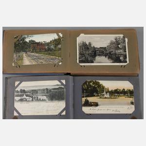 Zwei Ansichtskartenalben Berlin und Potsdam