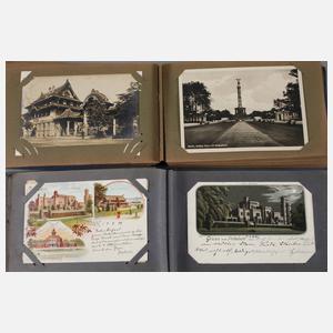 Zwei Ansichtskartenalben Berlin und Potsdam