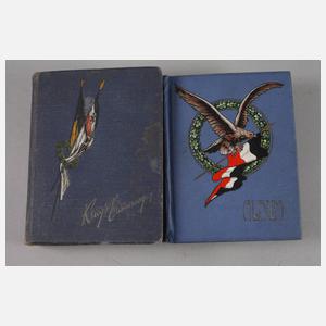 Paar Ansichtskartenalben