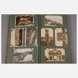 Paar Ansichtskartenalben