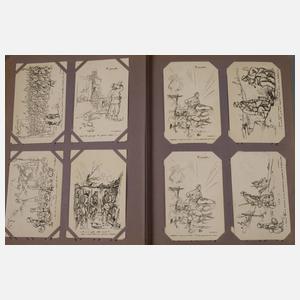 Ansichtskartenalbum Poulbot