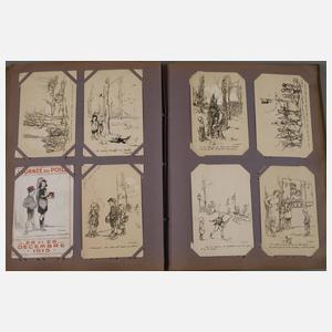 Ansichtskartenalbum Poulbot