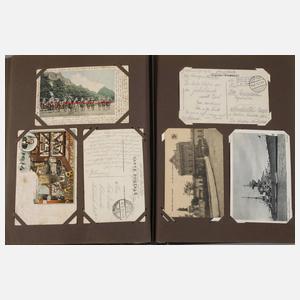 Ansichtskartenalbum beider Weltkriege