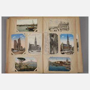 Ansichtskartenalbum Europa