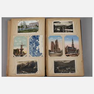 Ansichtskartenalbum Europa