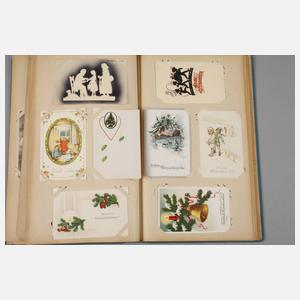 Zwei Ansichtskartenalben