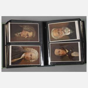 Zwei Ansichtskartenalben