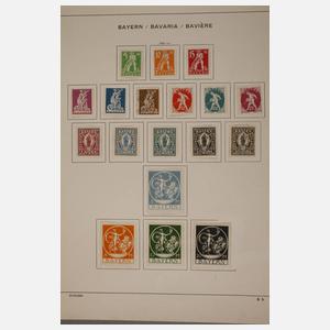 Briefmarken Deutschland 1948–70