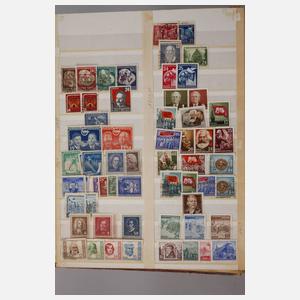 Briefmarken Deutschland 1948–70