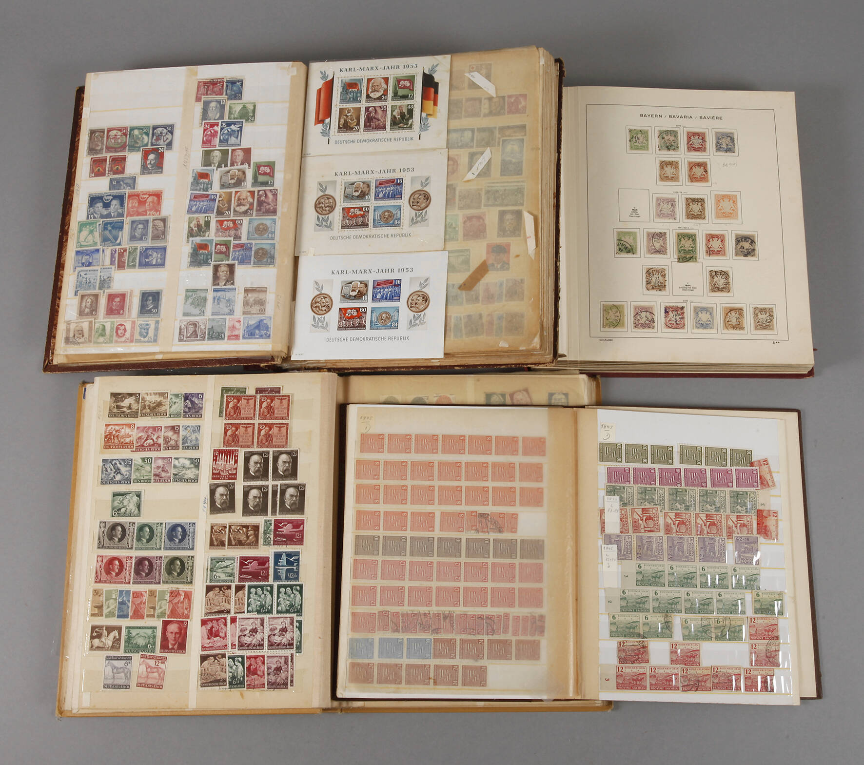 Briefmarken Deutschland 1948–70