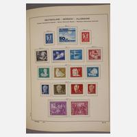 Briefmarken DR, Alliierte Besetzung, DDR und Messebelege111