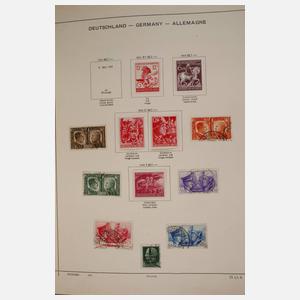 Briefmarken DR, Alliierte Besetzung, DDR und Messebelege