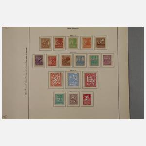 Briefmarken Alliierte.Bes.-SBZ 1945/49