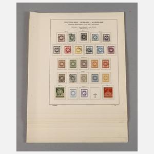 Briefmarken Alliierte.Bes.-SBZ 1945/49