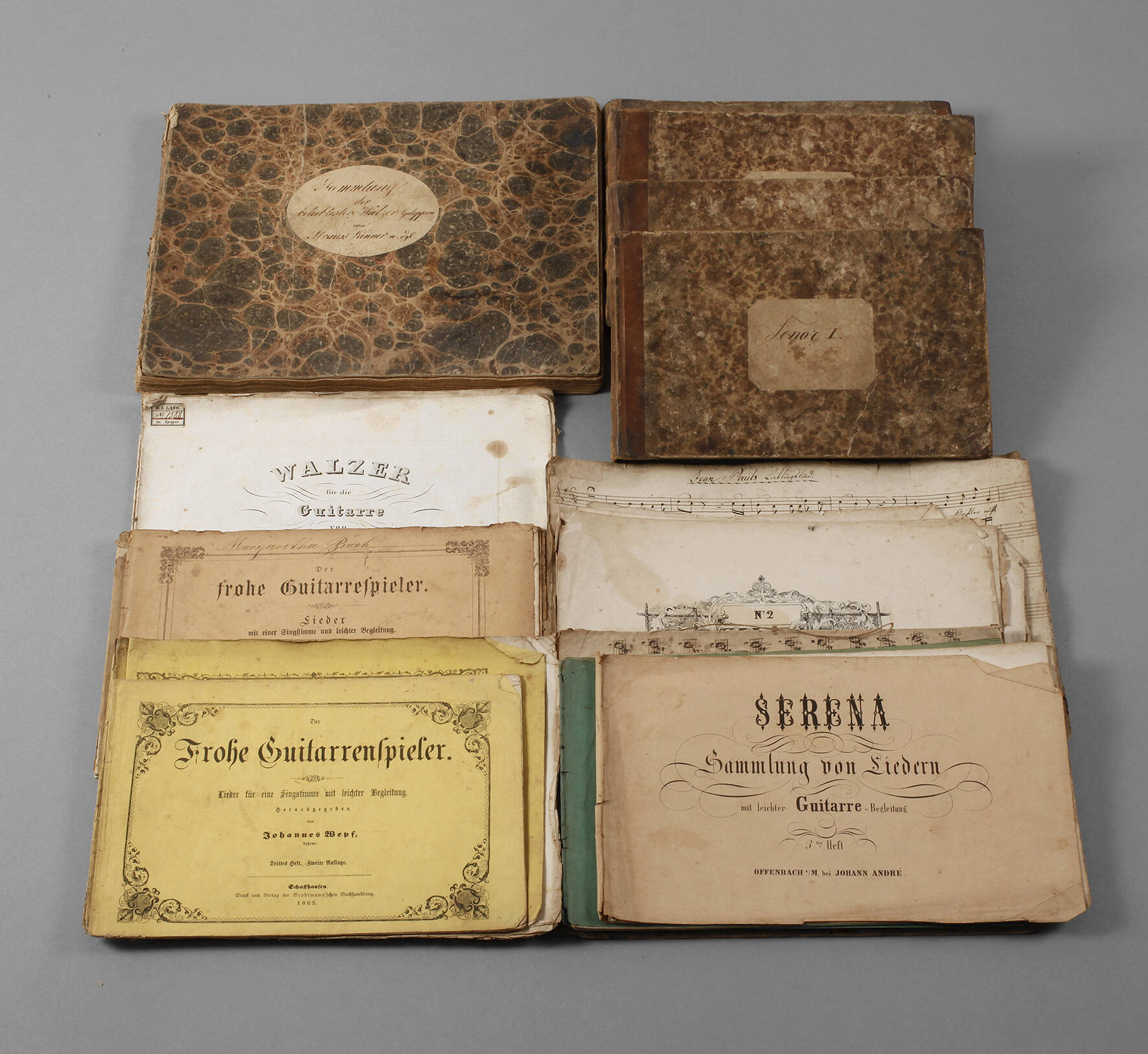 Konvolut Kompositionen/Noten