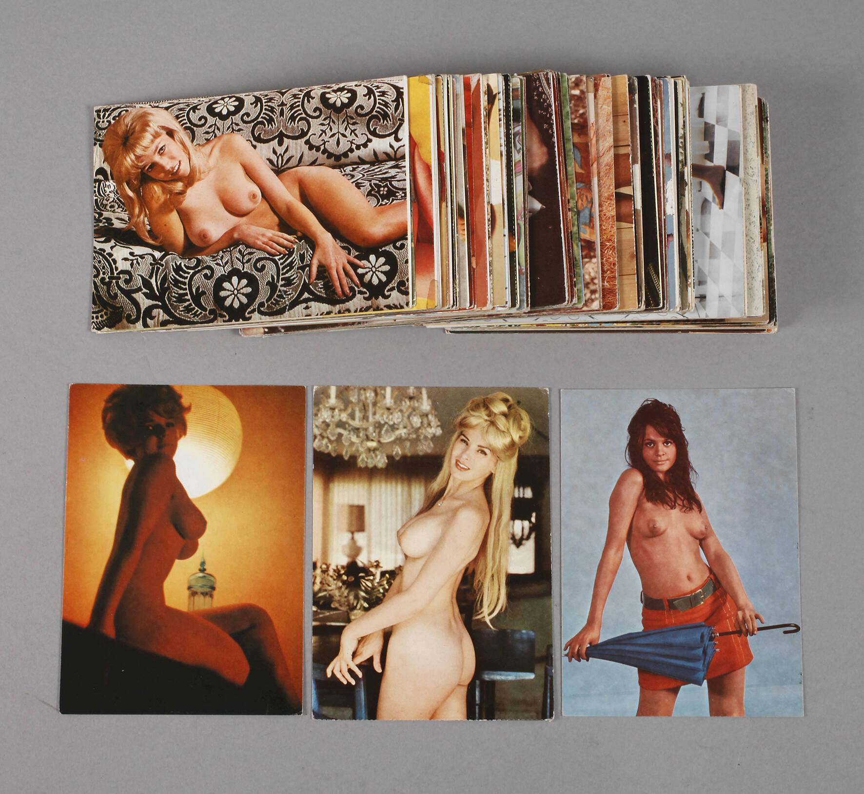 Konvolut Pin-up-Karten