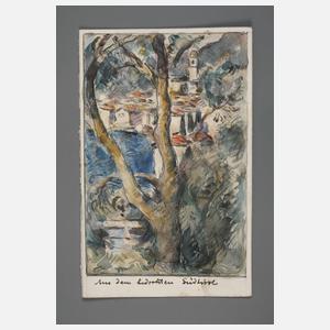 Siegfried Berndt, Autogramm und gemalte Postkarte