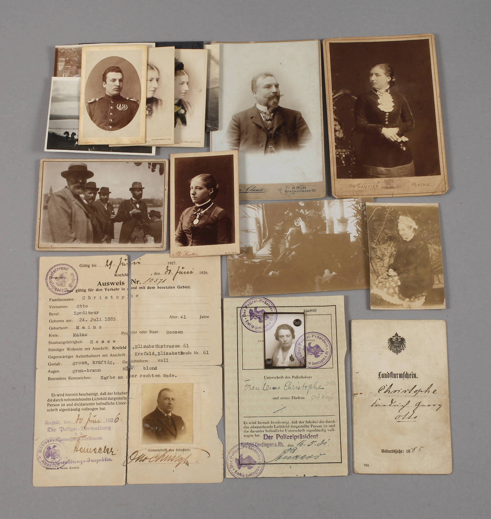 Nachlass Otto Christophe