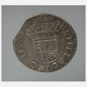 Silbermünze Cardinal Flavio Chigi