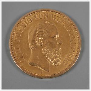 20 Gold-Mark Württemberg