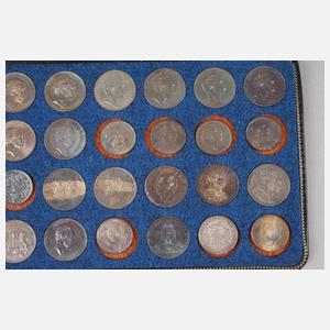 Münzsammlung Deutschland in Mappe