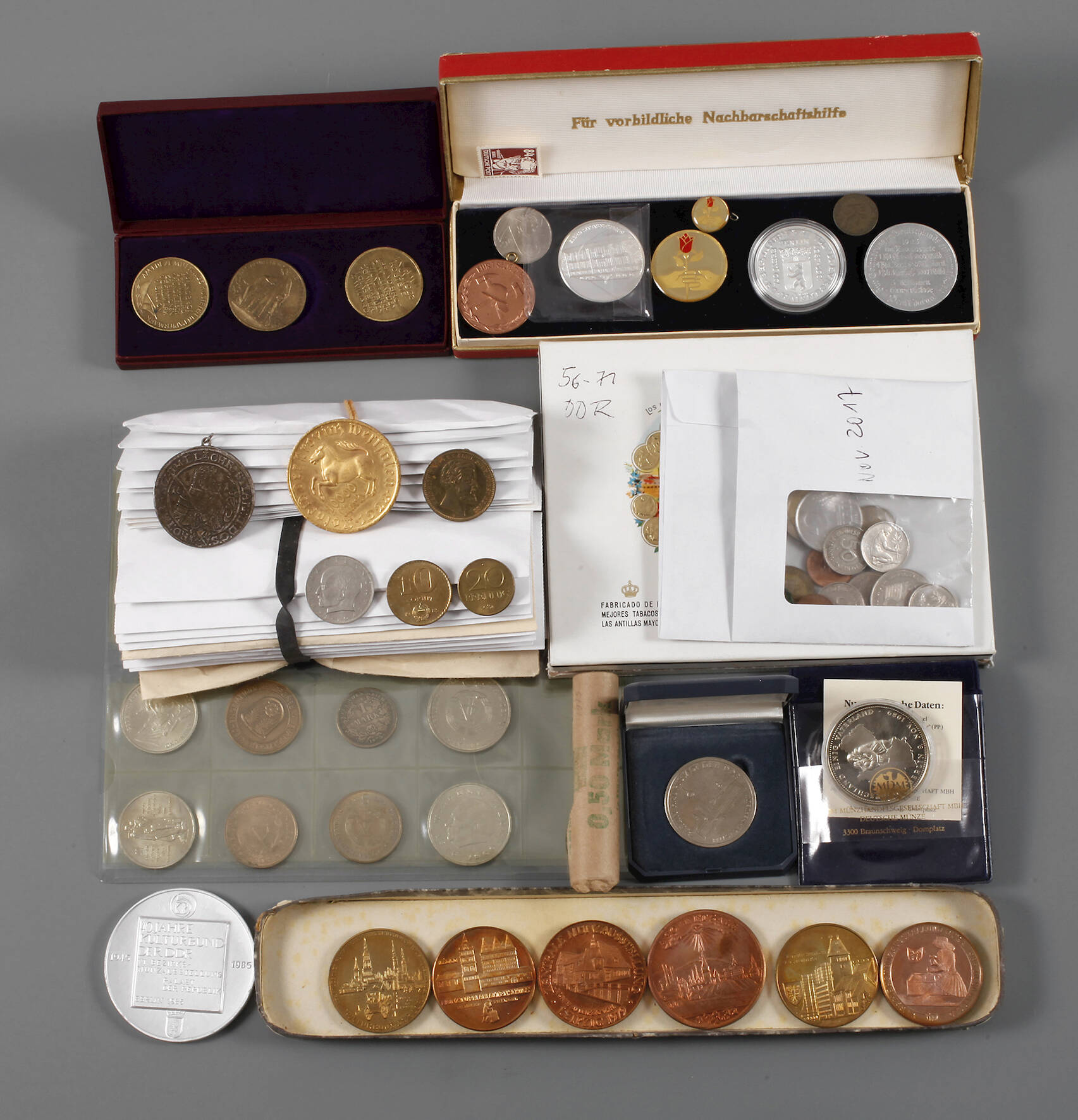 Konvolut Kleinmünzen und Medaillen Deutschland
