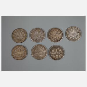 Konvolut Münzen und Geldscheine DR