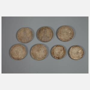 Konvolut Münzen und Geldscheine DR