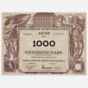 Aktie Rheinlandbank