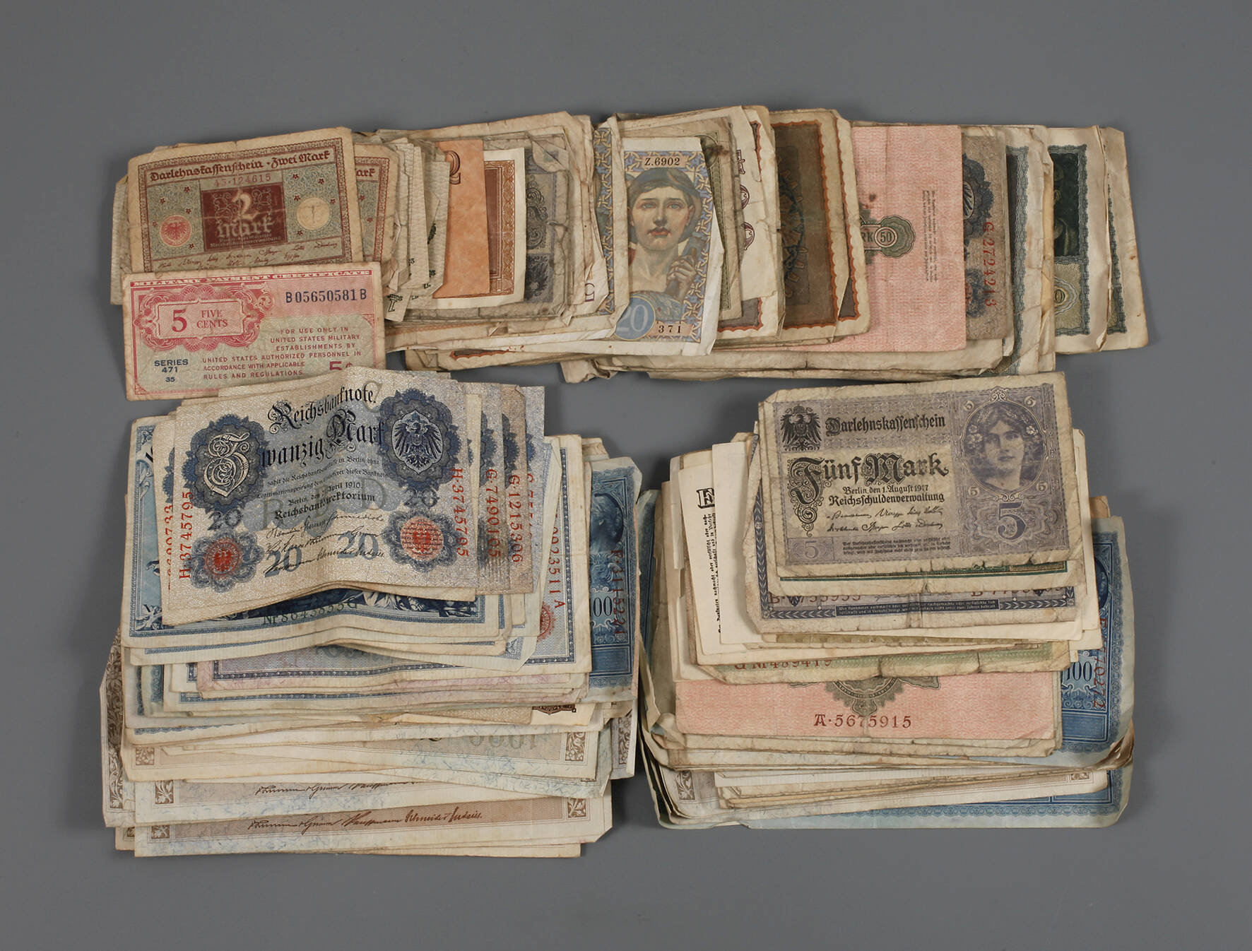 Konvolut Geldscheine