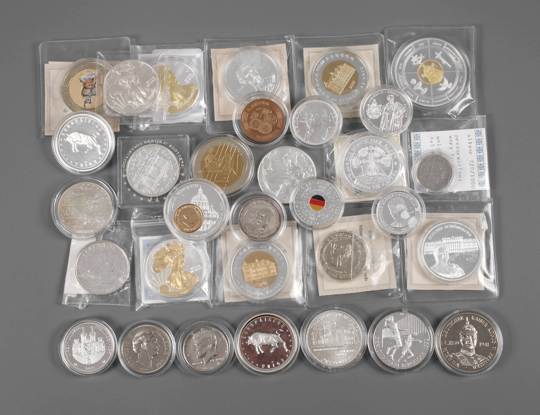 Konvolut Gedenkprägungen