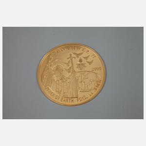 Goldmünze Uganda 2005