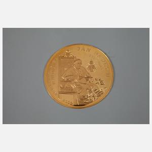 Goldmünze Uganda 2005