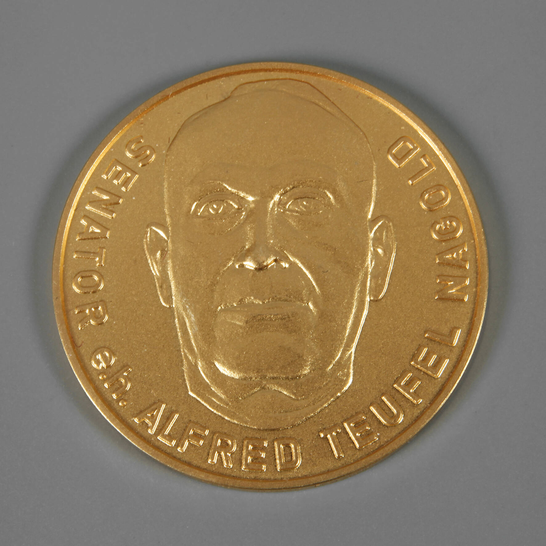 Goldmedaille auf Alfred Teufel Nagold