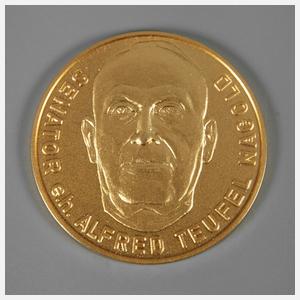 Goldmedaille auf Alfred Teufel Nagold