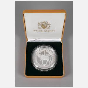 Großmünze "Golden Jubilee" Elizabeth II.