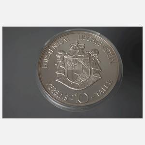 Medaille Fürstentum Liechtenstein