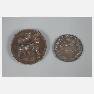 Konvolut Medaillen Napoleon I.