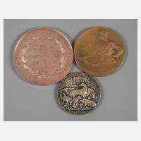 Konvolut Medaillen um 1900111