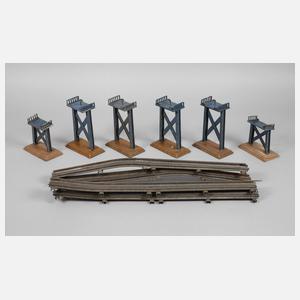 Bing Schienen für Zahnradbahn