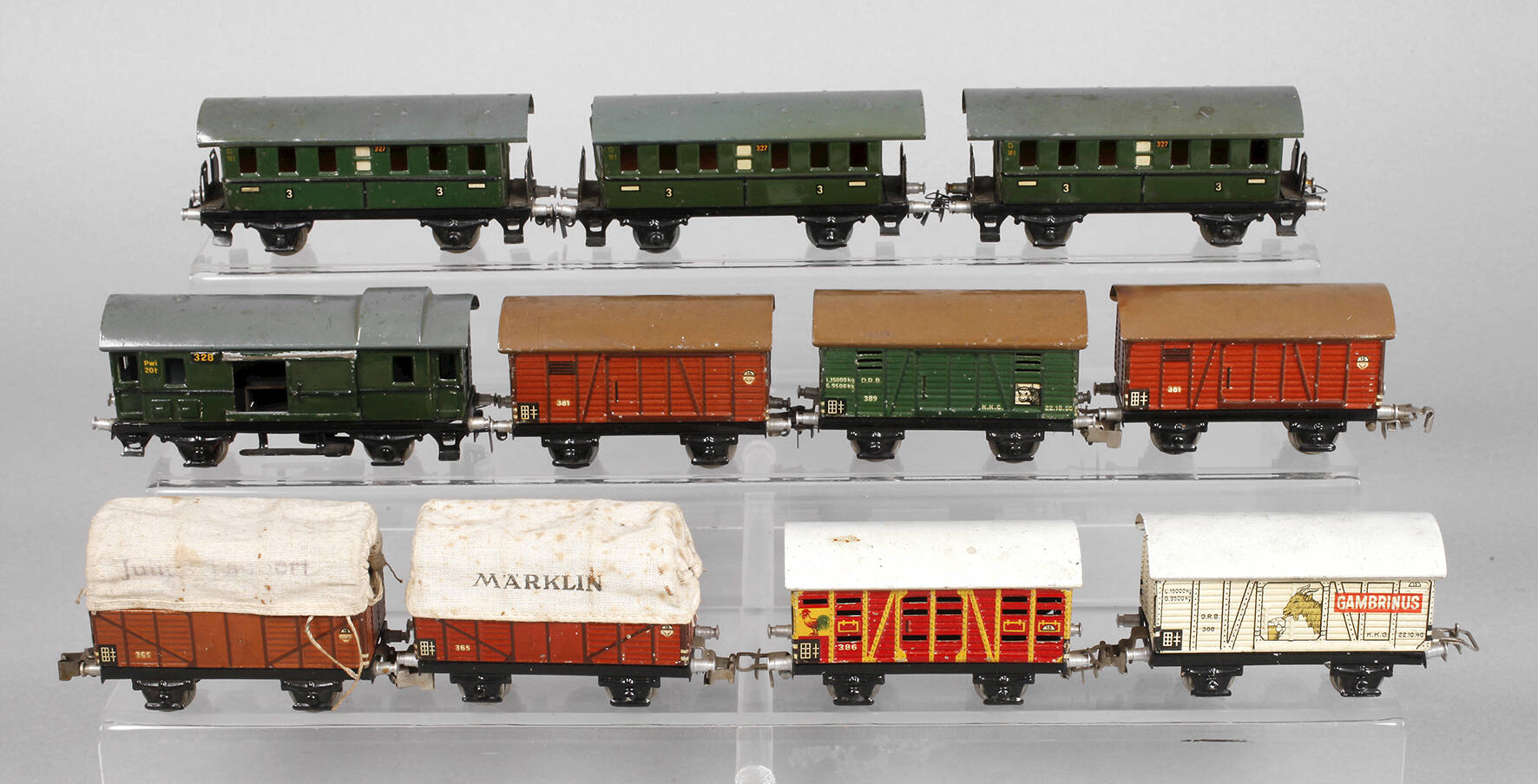 Märklin Konvolut Eisenbahnwagen