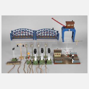 Konvolut Märklin Eisenbahnzubehör