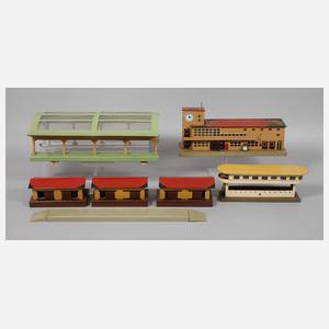 Märklin Konvolut Eisenbahngebäude