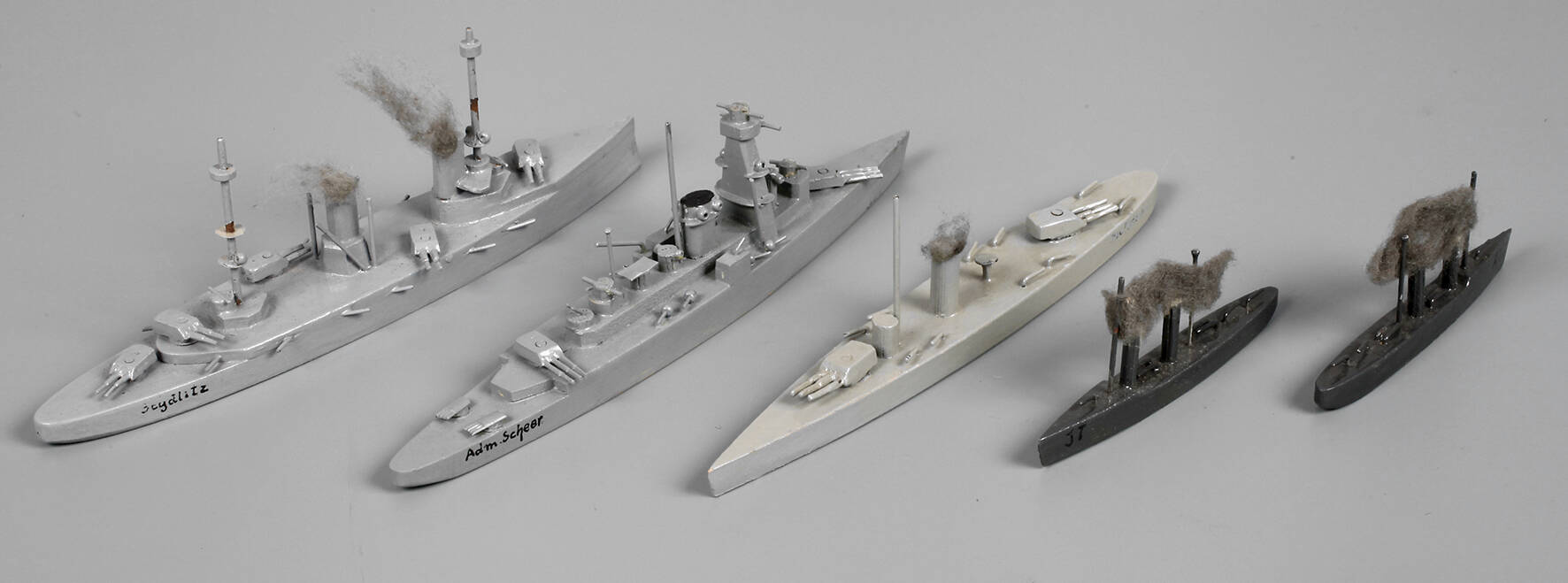 Konvolut kleine Modellschiffe