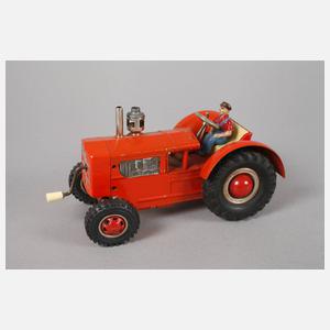 Gama Traktor mit Anhänger